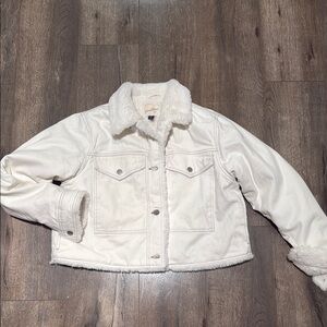 Universal Thread White Jean Jacket